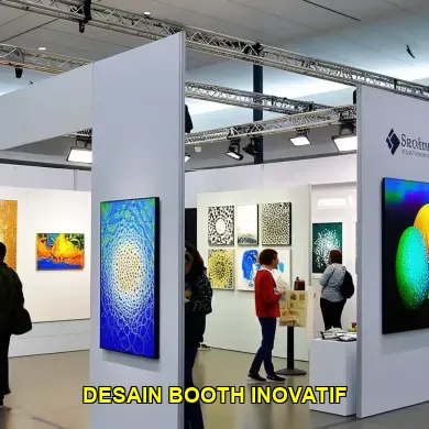 desain booth inovatif